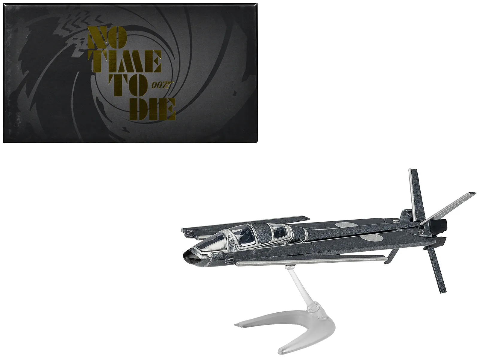 Q Glider Gray Metallic James Bond 007 No Time To Die (2021) Movie Diecast Model by Corgi