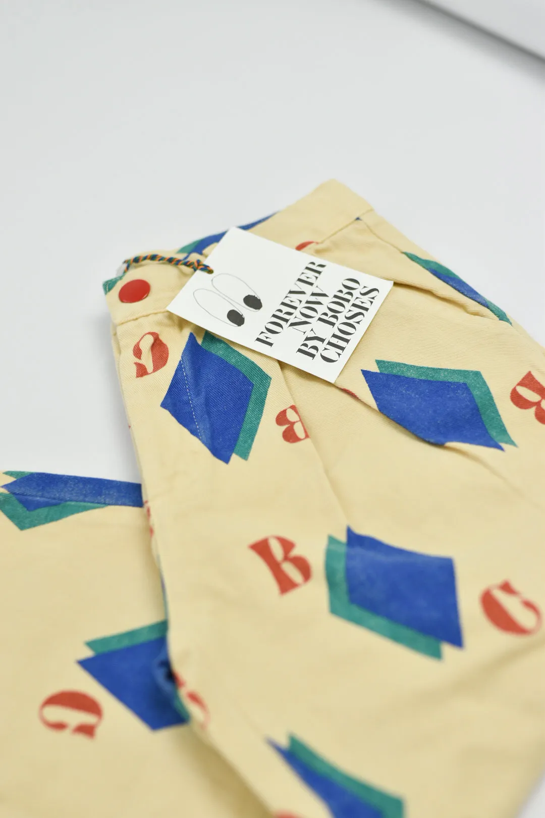 RE LOVED Bobo Choses pleat pant size 6-7