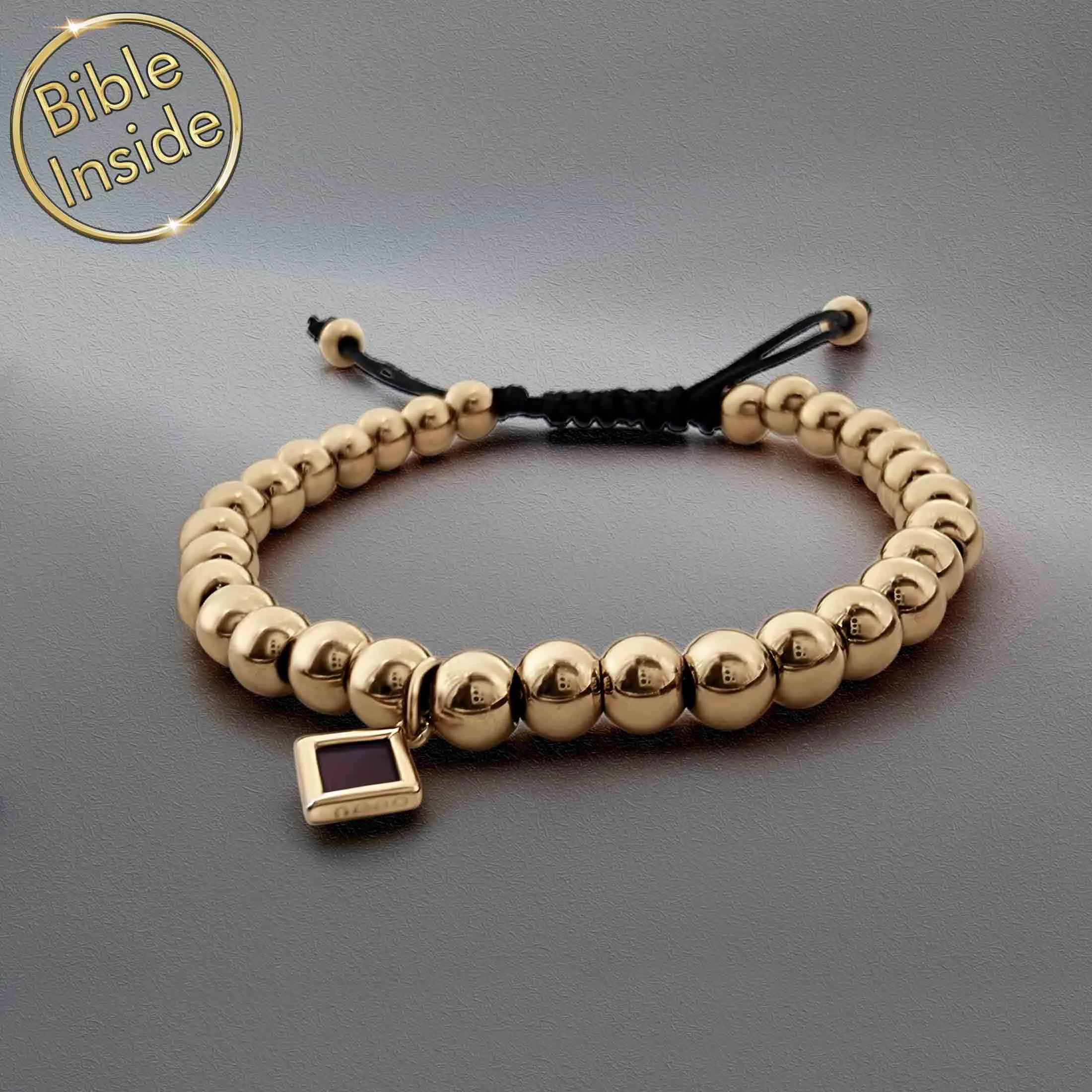 Religious Bracelet with Nano Bible - Florence Design