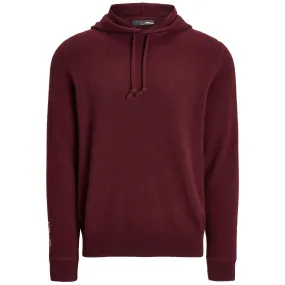 RLX Cashmere Hoodie Harvard Wine - AW23