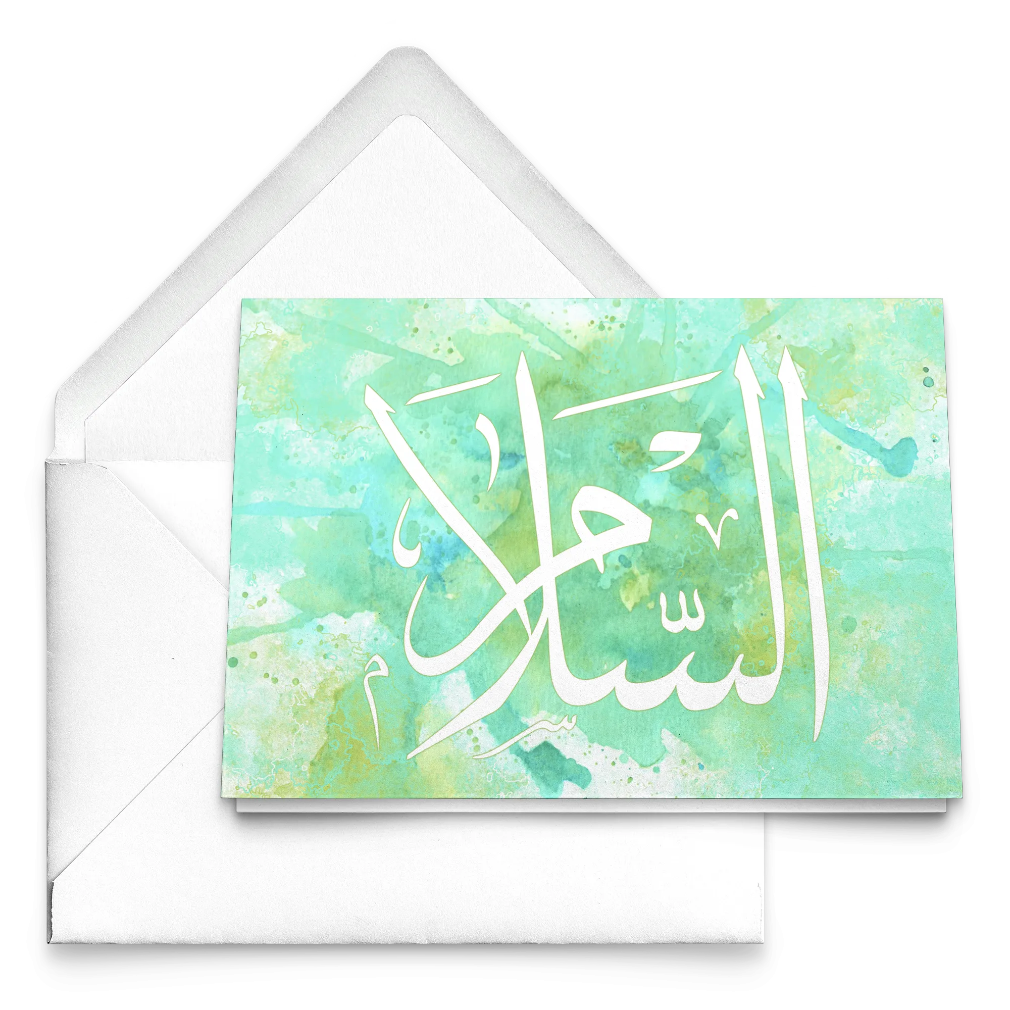 Salaam peace Arabic 10 piece greeting card set