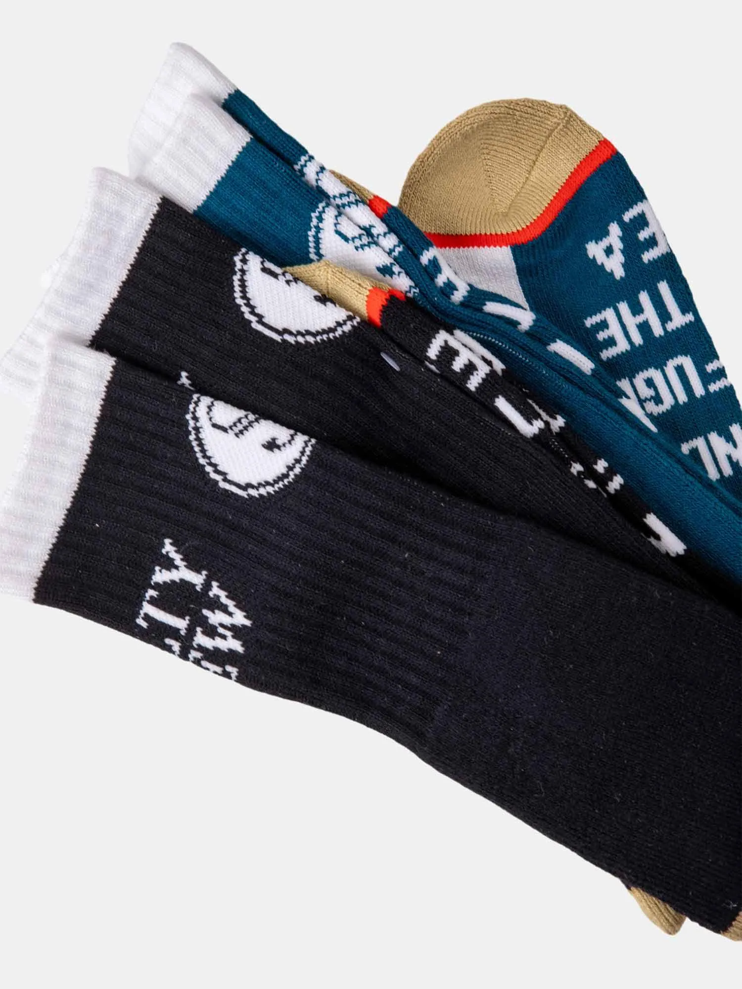 Salty Crew Pinnacle 2 Pack Socks - Assorted