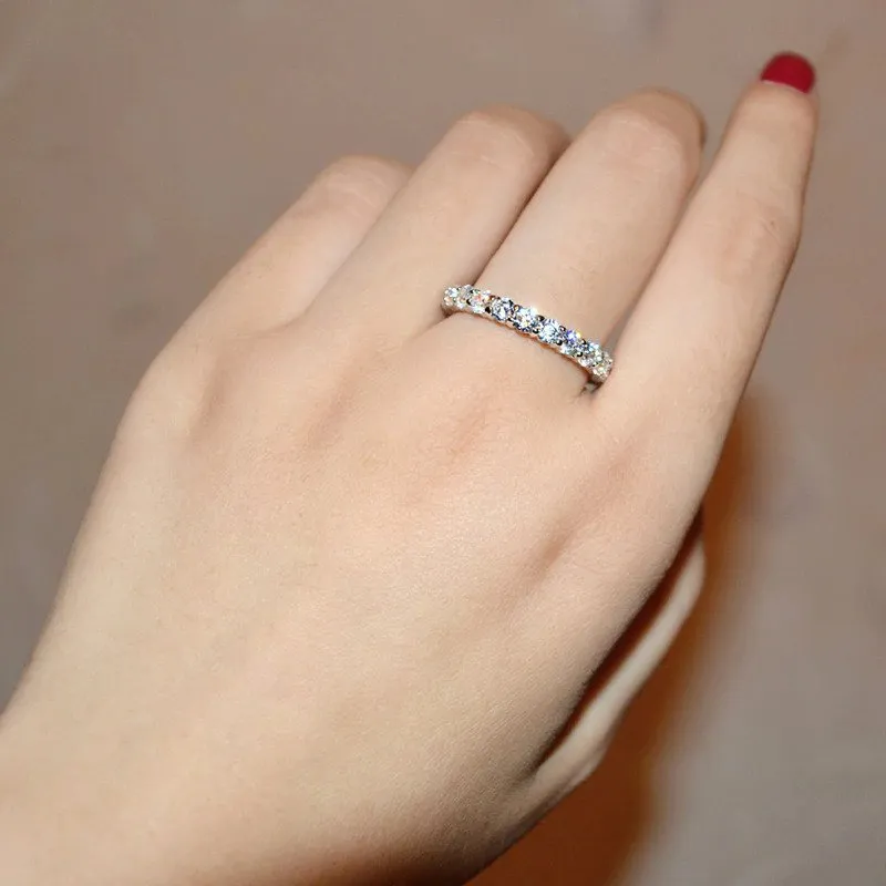 Silver Eternity Ring