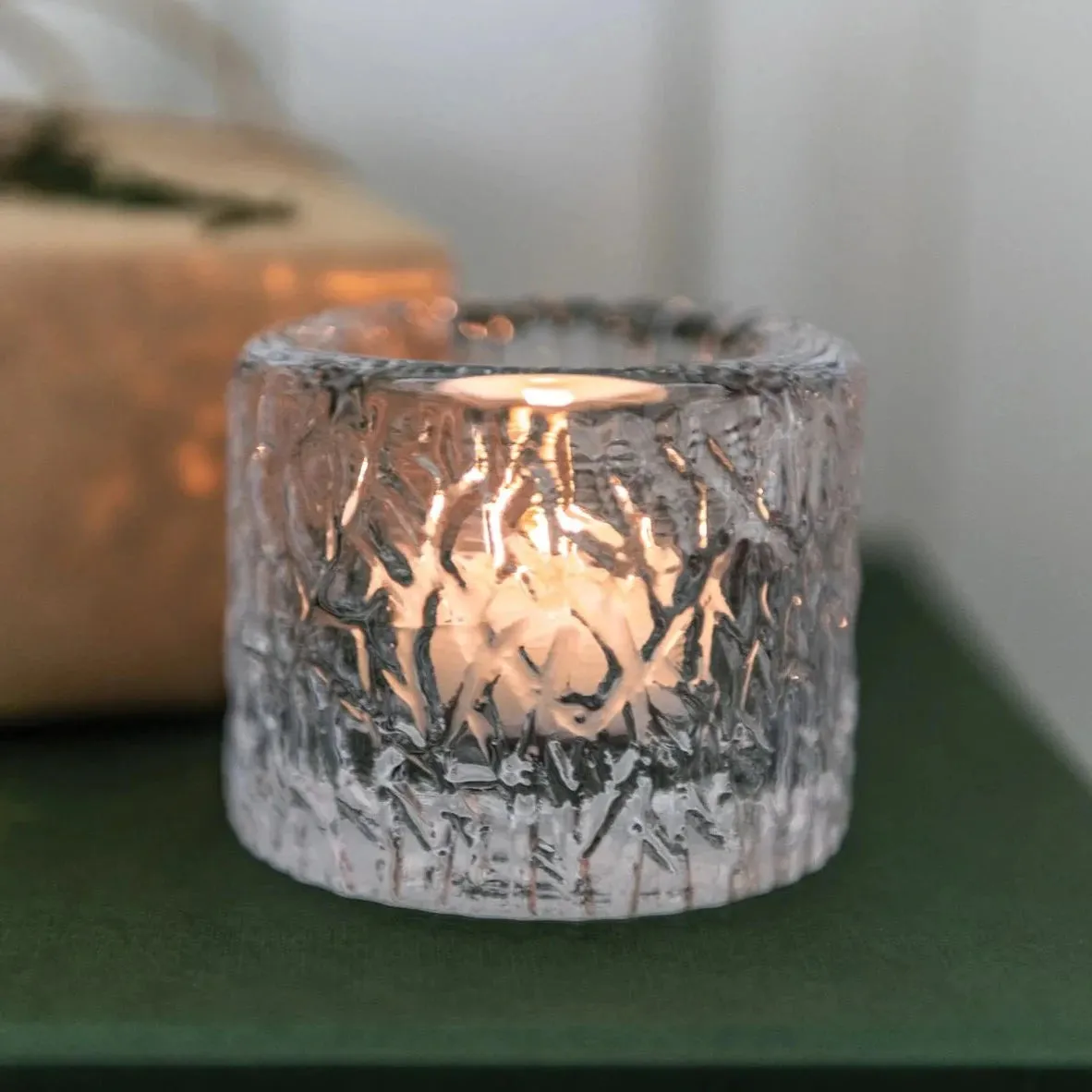 Simon Pearce Silver Lake Tealight