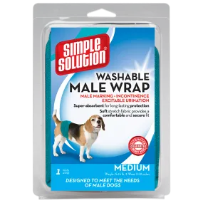 Simple Solution Washable Male Wrap Size Medium