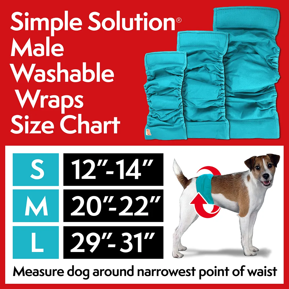 Simple Solution Washable Male Wrap Size Medium