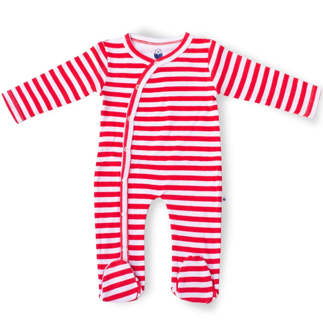 Sleepsuits/Rompers- Red Color Themed Combo