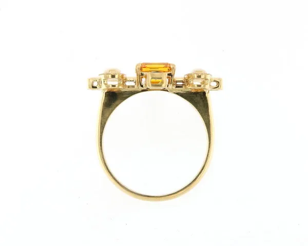 Solar Fine Neptune Cocktail Ring