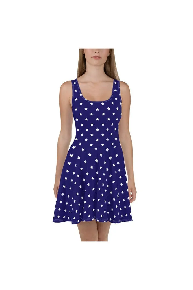 Stars Skater Dress