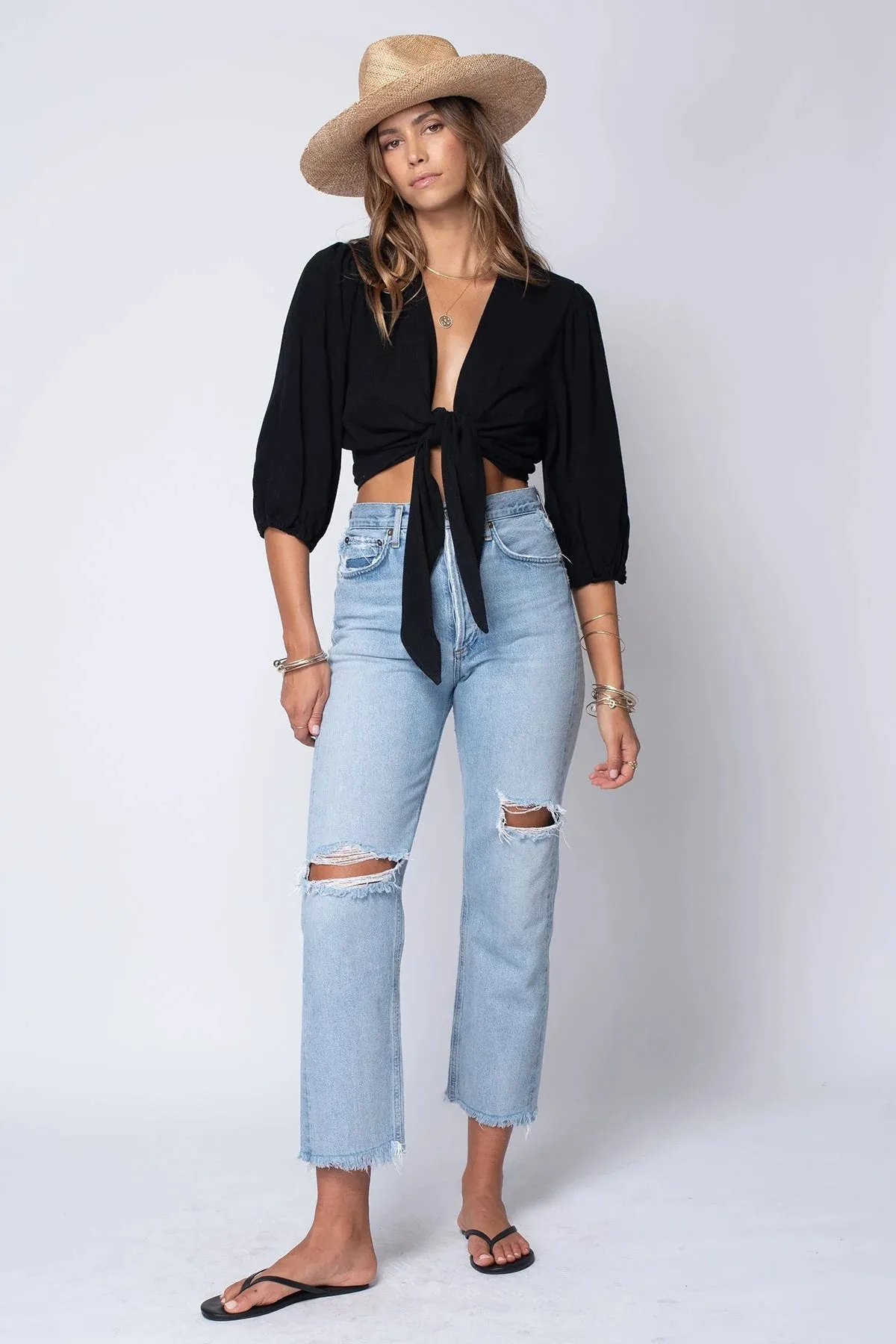 Stillwater Madrid Wrap Top