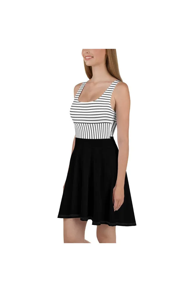 Stripe Strength Skater Dress