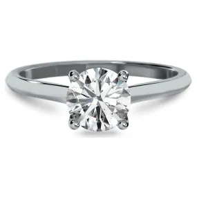 Swarovski Eternity Solitaire 1 Carat Diamond Ring 14K White Gold