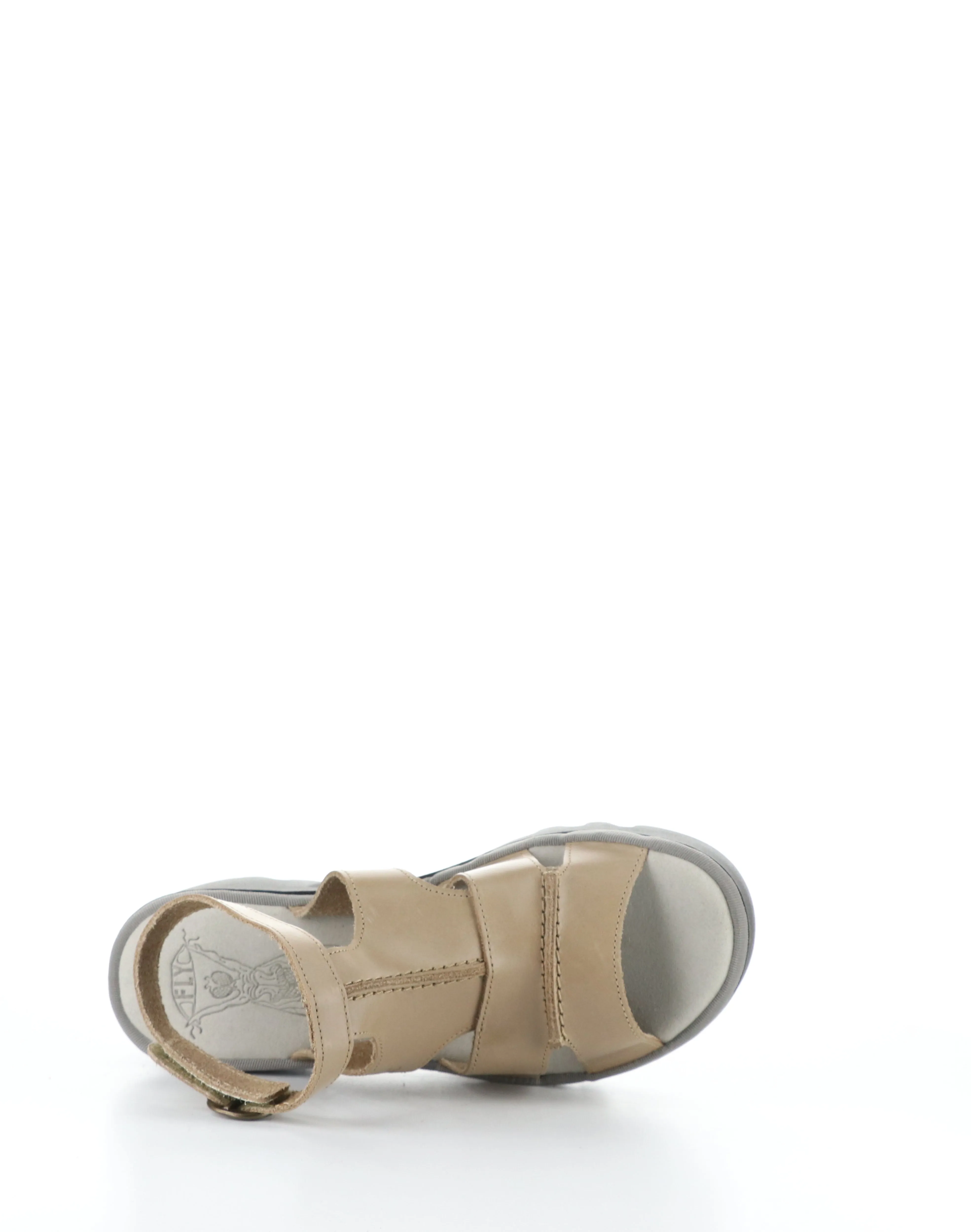 TAWI496FLY 002 TAUPE Velcro Sandals