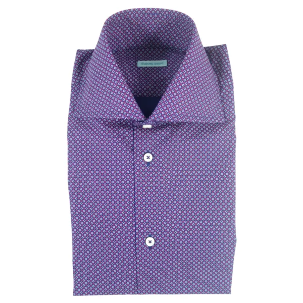 The Wine Dot Dress Shirt