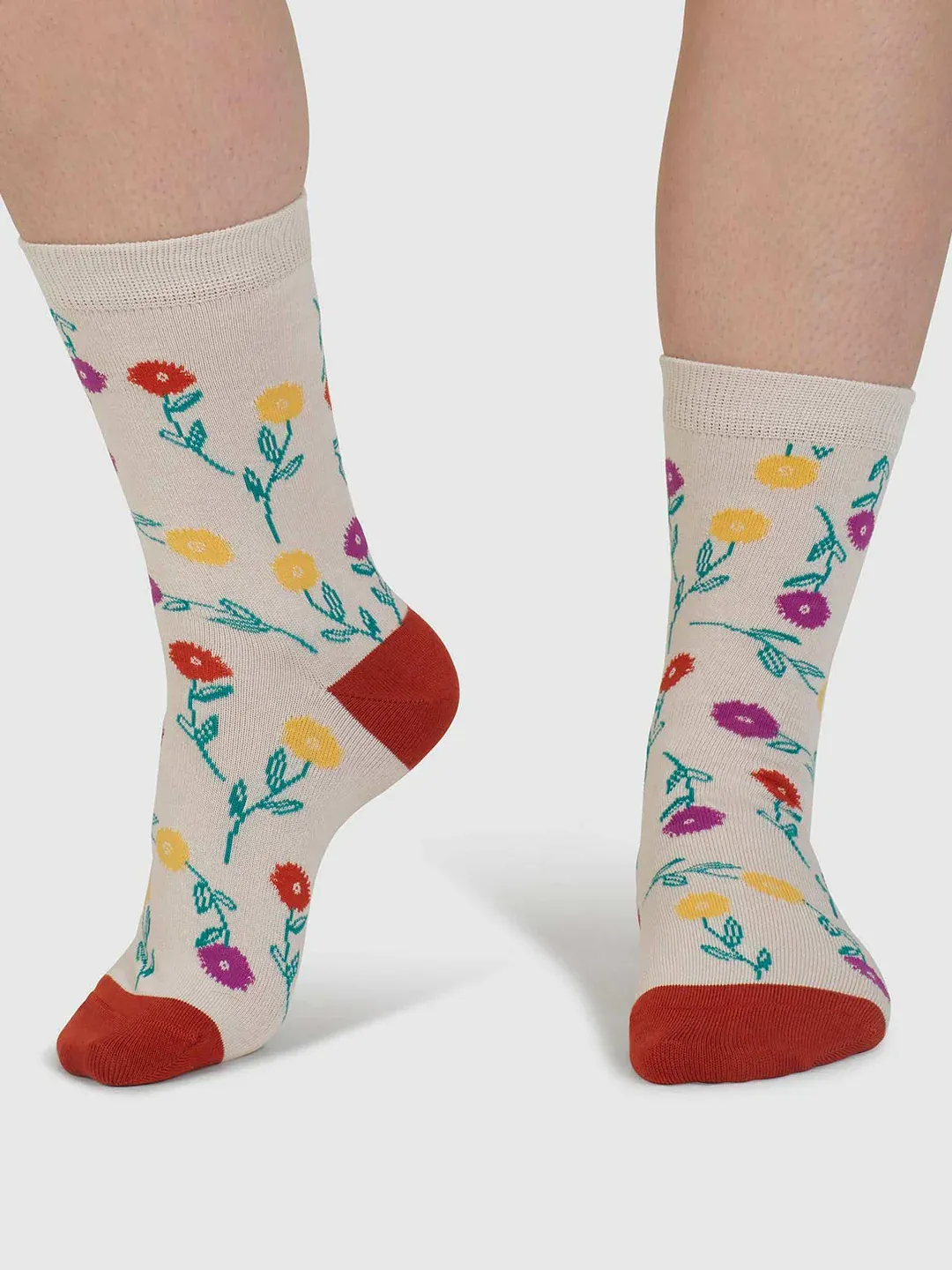 Thought Women's Flavia Floral Bamboo Socks Box - Multi