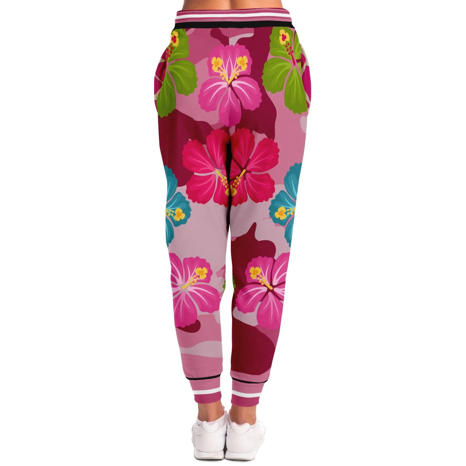 THS Pink Camo Kitty Fleece Joggers