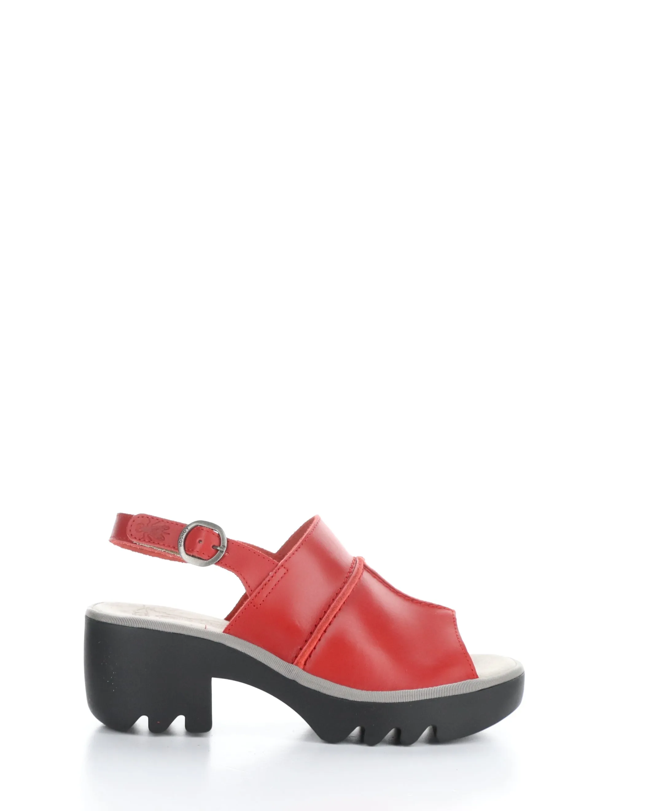 TUPI495FLY 002 RED Velcro Sandals