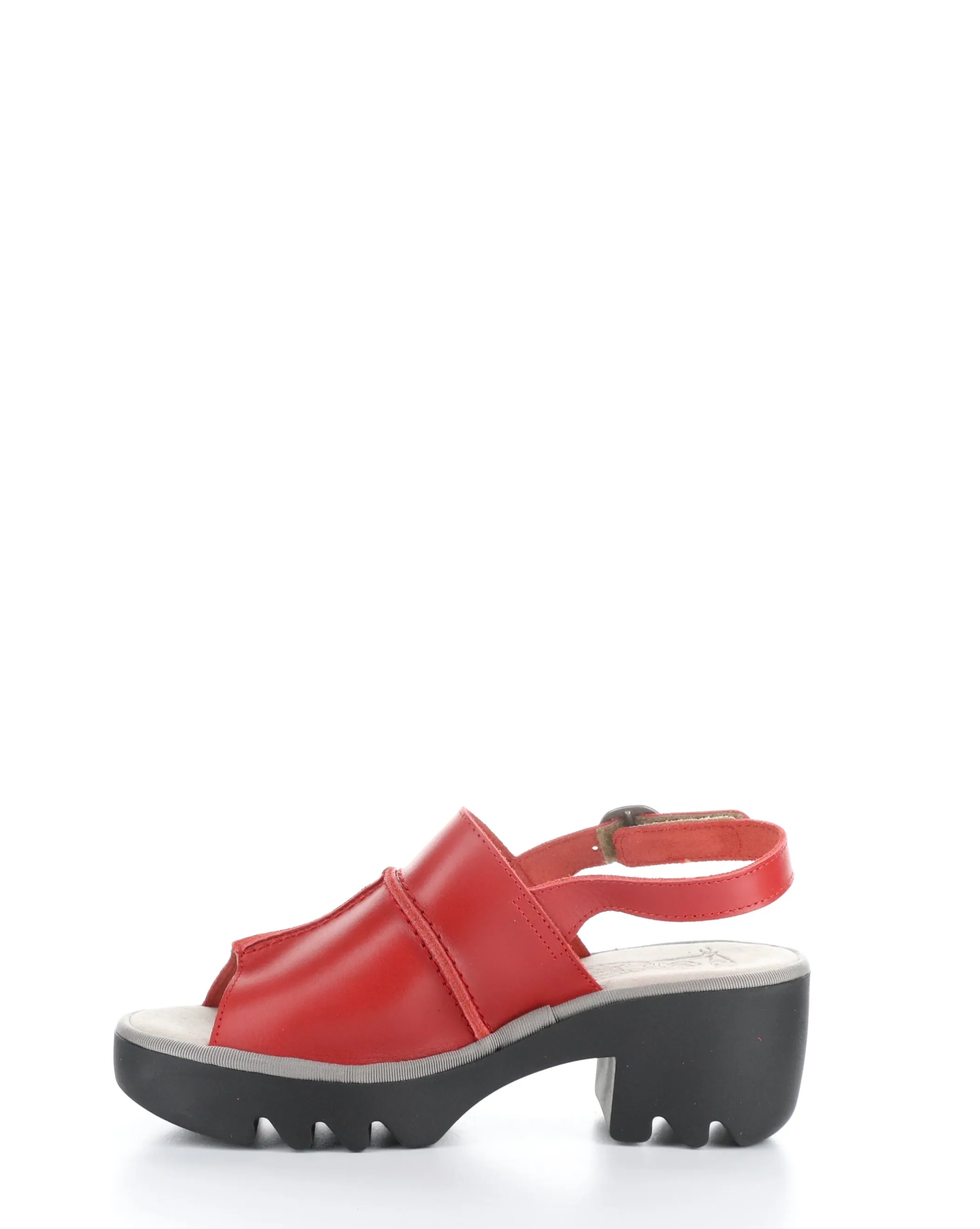 TUPI495FLY 002 RED Velcro Sandals