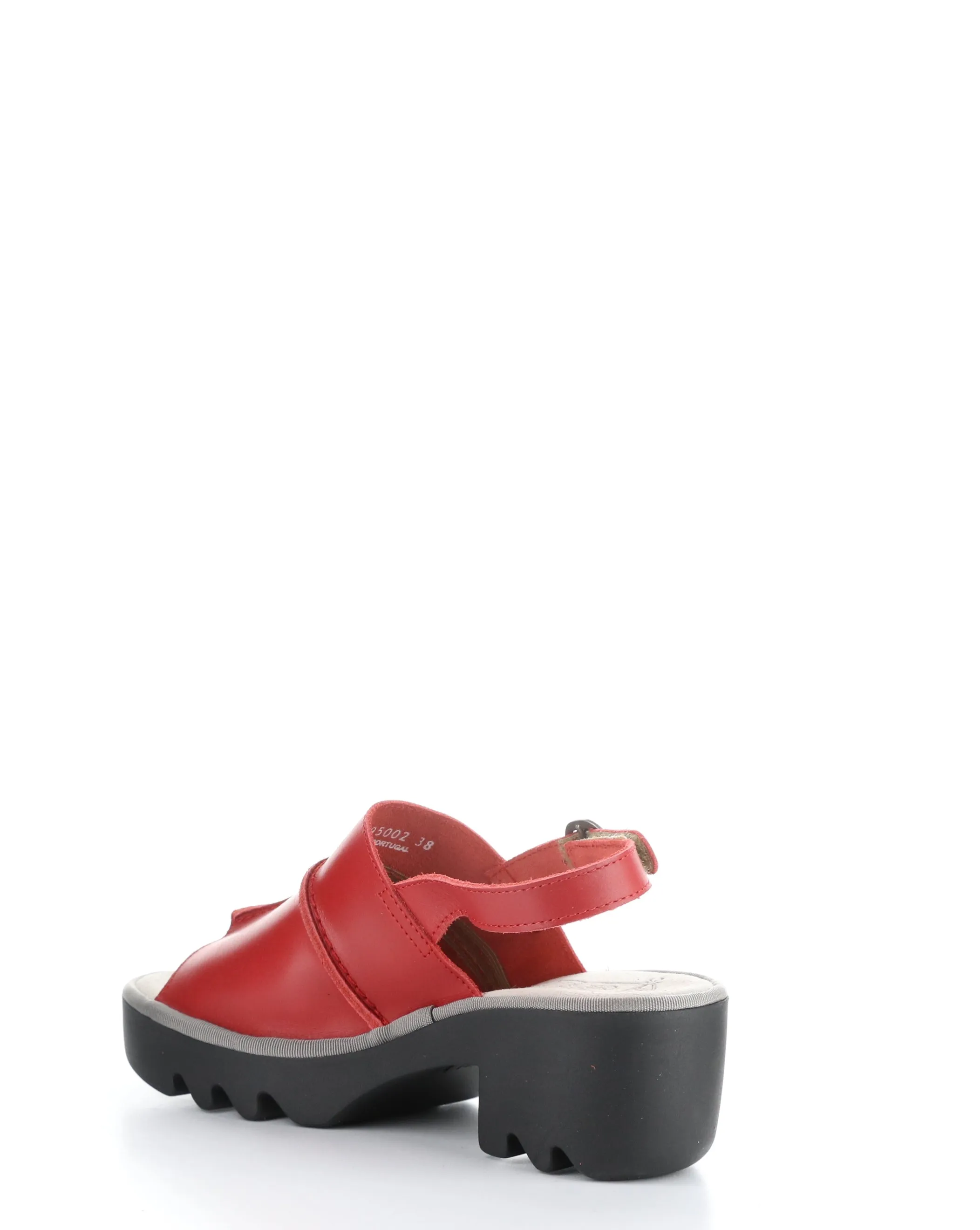 TUPI495FLY 002 RED Velcro Sandals