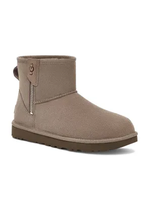 UGG Classic Mini Bailey Zip Stvler - Smoke Plume