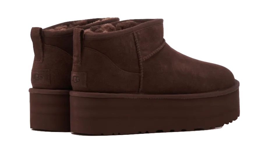 UGG Classic Ultra Mini Platform Burnt Cedar