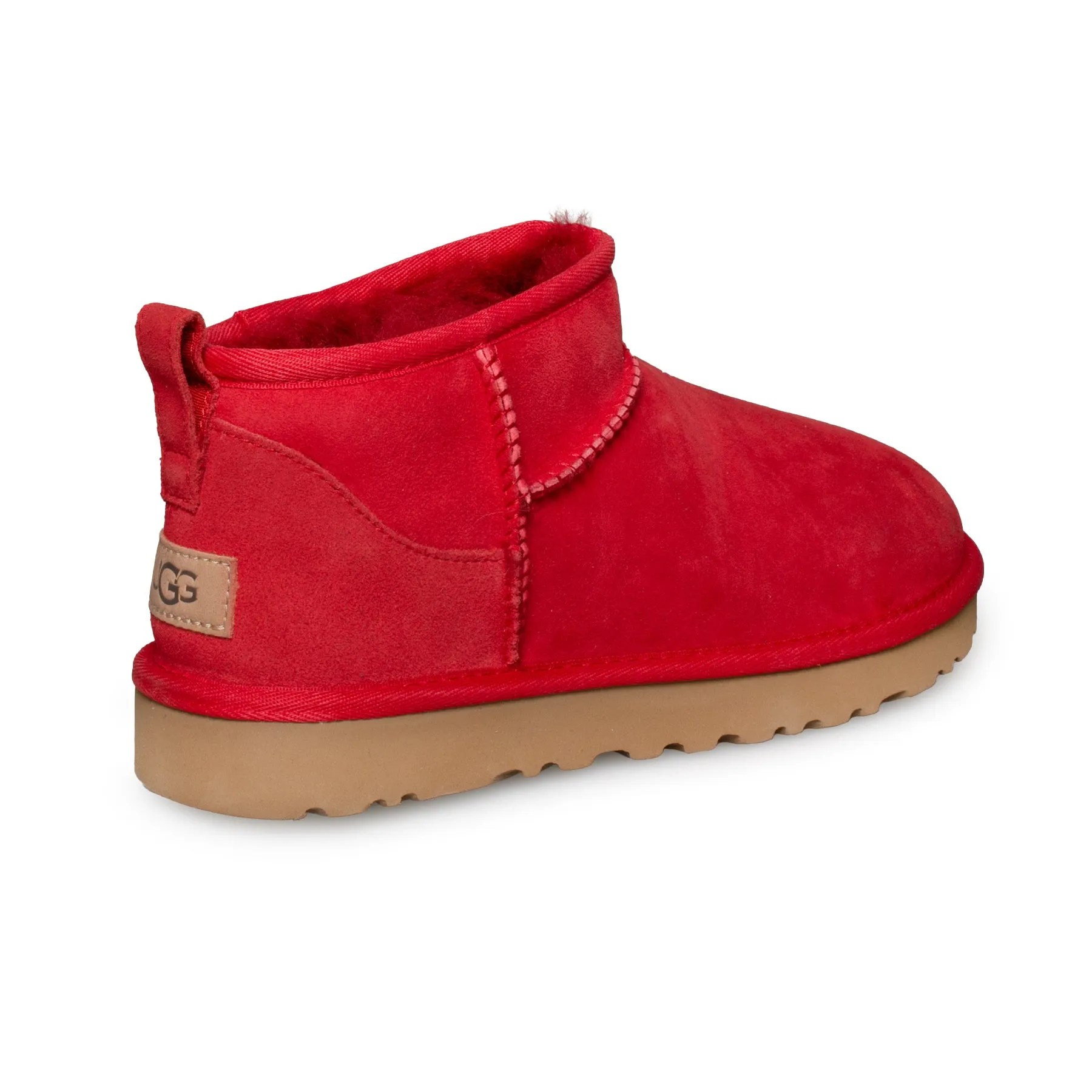 UGG Classic Ultra Mini Ribbon Red Boots - Women's