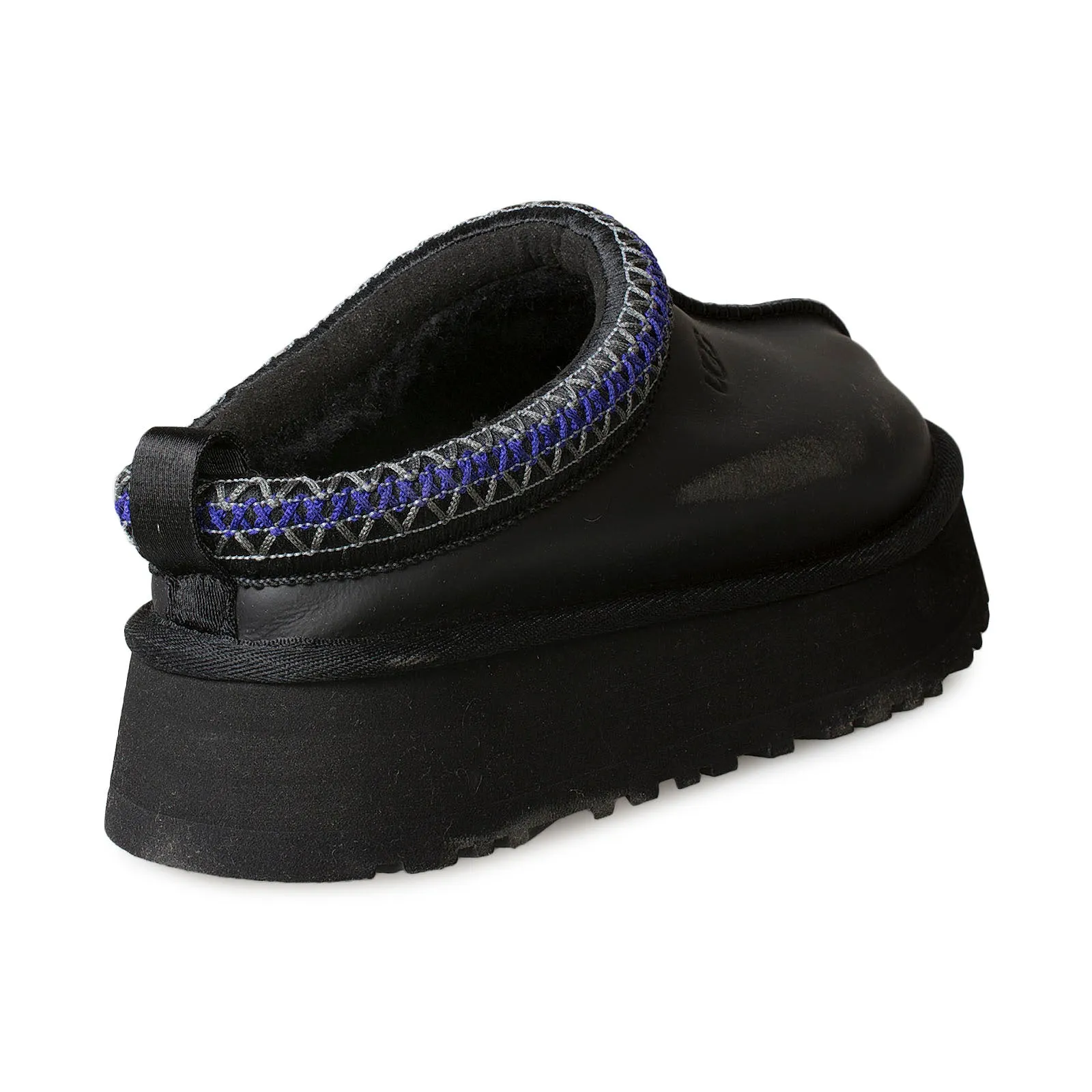 UGG Tazz Ultra Matte Black Slippers - Women's