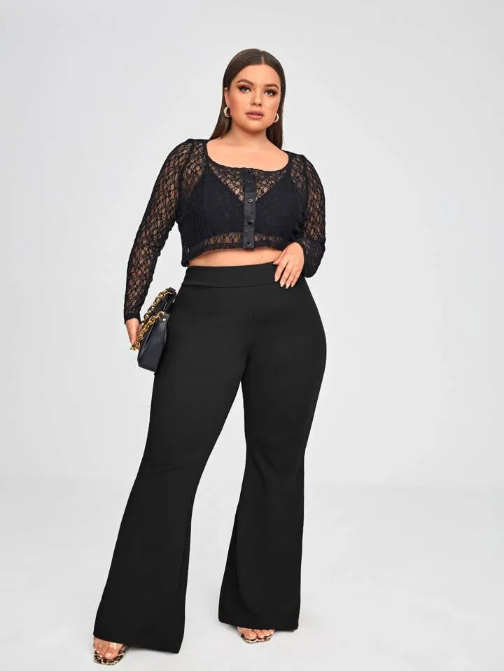 Ultra Stretch High Waist Flare Pants