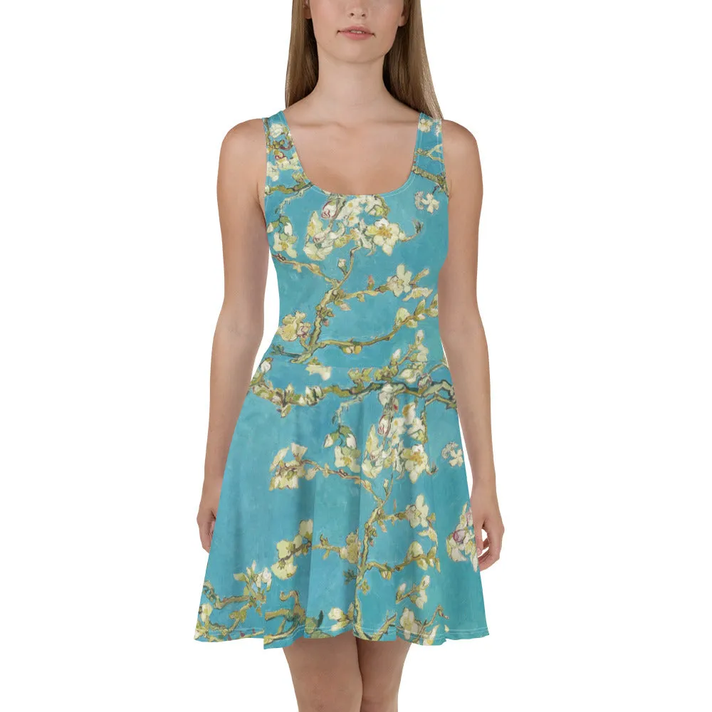 Van Gogh Almond Blossoms Skater Dress