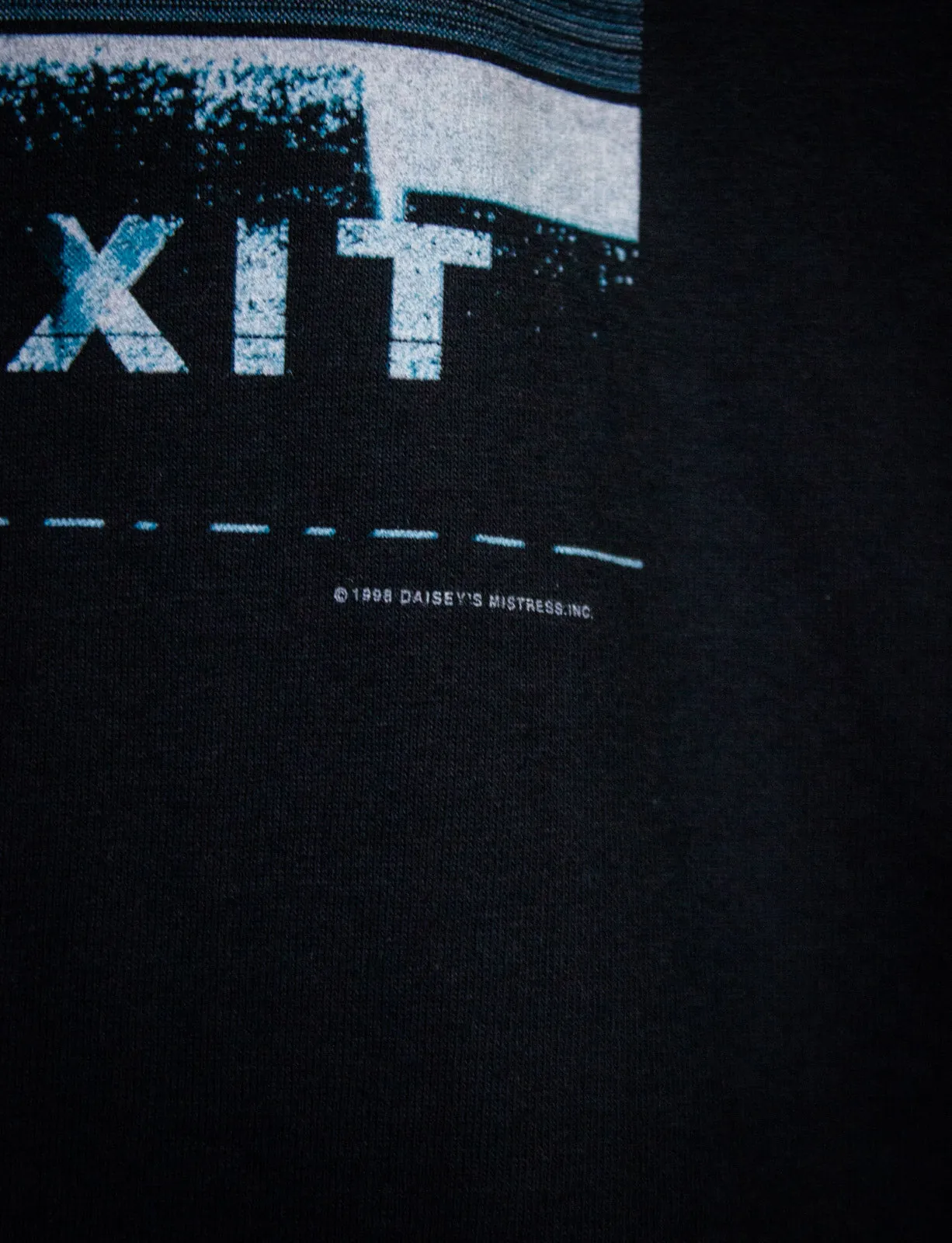 Vintage Blondie No Exit Concert T Shirt 1998 Black XL