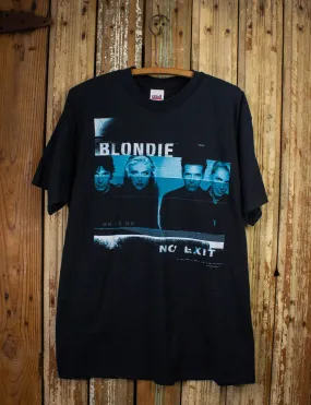 Vintage Blondie No Exit Concert T Shirt 1998 Black XL