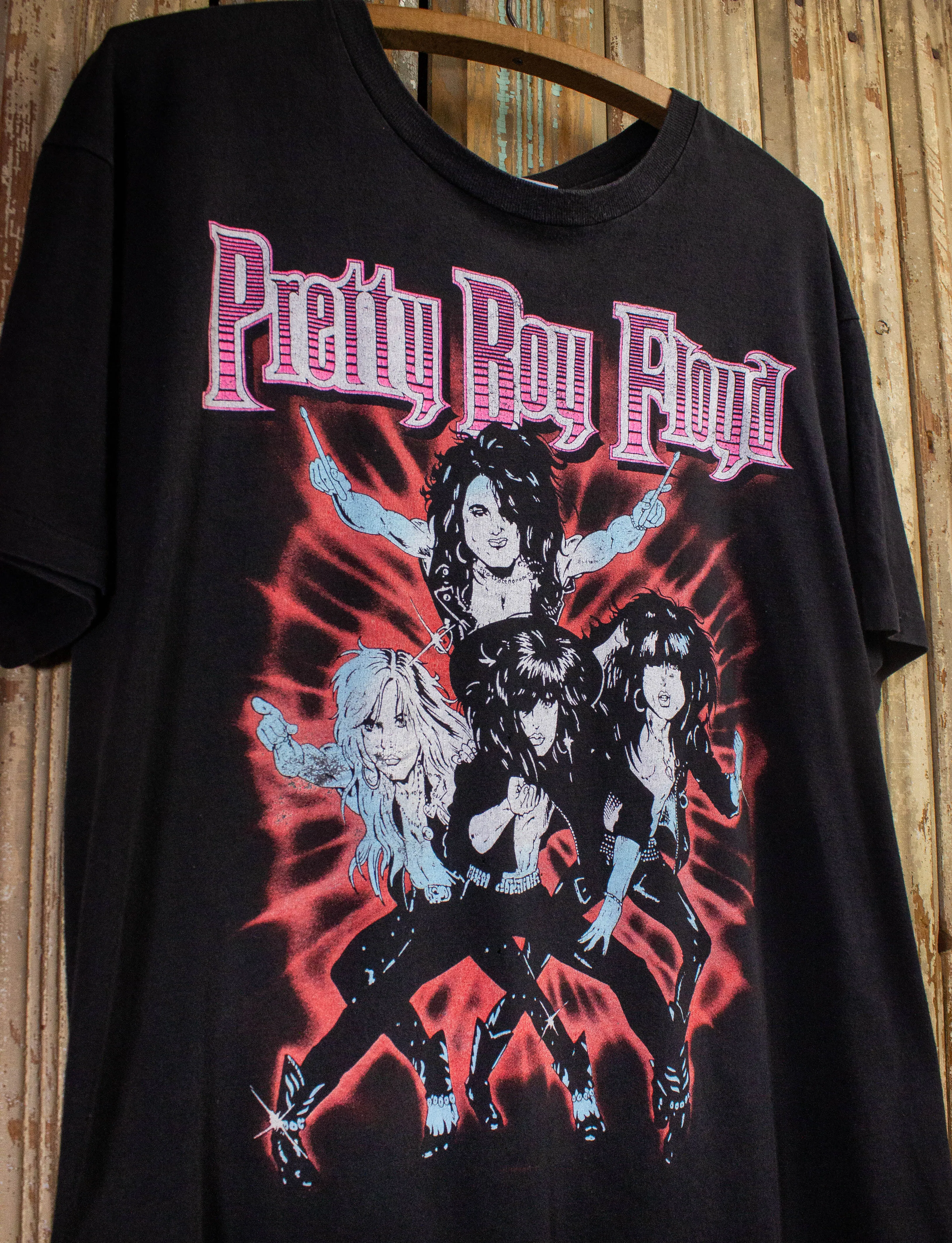 Vintage Pretty Boy Floyd Concert T Shirt 90s Black XL