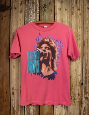 Vintage Richard Marx Hold On To The Nights Concert T Shirt 1988 Pink Small