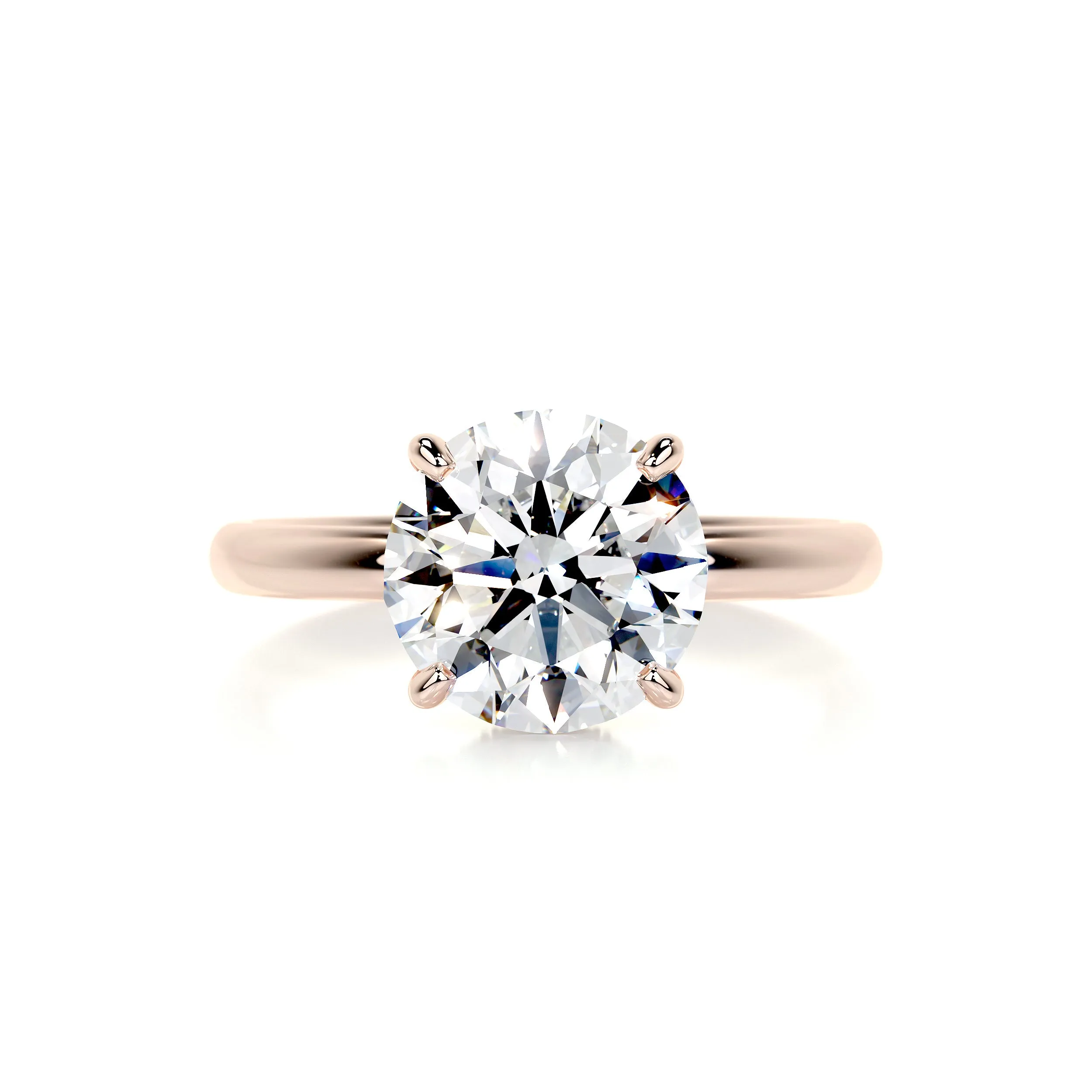 Willow Diamond Engagement Ring -14K Rose Gold