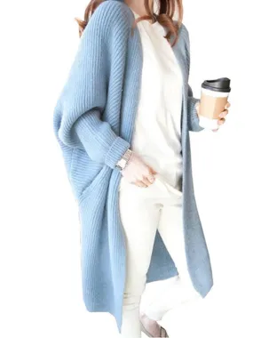 Women's Loose Long Sleeve Cardigan Sweater