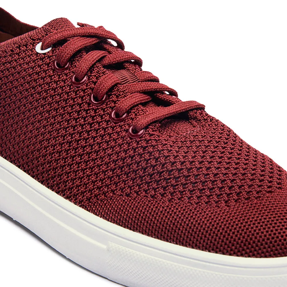 WYN Ellipsis - Breathable Sneakers | Burgundy